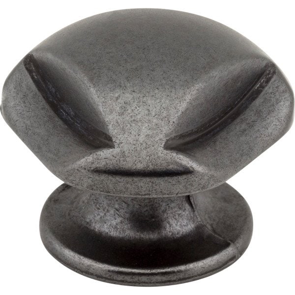 1-5/16 Overall Length Gun Metal Chesapeake Cabinet Knob